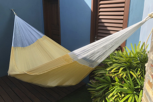 Cielo Hammocks Crochet Hammock XL Vanilla