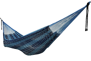 Cielo Hammocks Ideal Blue & Blue Large, cotton made