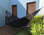 Cielo Hammocks Crochet Hammock Large Black