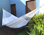 Cielo Hammocks Crochet Hammock XL White