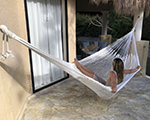 Cielo Hammocks Large Woven White DuraSun®