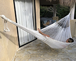 Cielo Hammocks Large Woven White DuraSun®