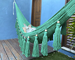 Cielo Hammocks Tulum Emerald XL, cotton made