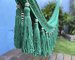 Cielo Hammocks Tulum Emerald XL, cotton made