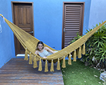 Cielo Hammocks Tulum Old Gold XL, cotton made