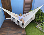 Cielo Hammocks Tulum Pearl XL, cotton made