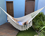 Cielo Hammocks Tulum Pearl XL, cotton made