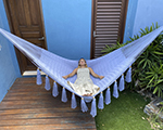 Cielo Hammocks Tulum Silver XL, cotton made