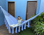 Cielo Hammocks Tulum Silver XL, cotton made