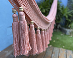 Cielo Hammocks Tulum Salmon XL, cotton made