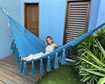 Cielo Hammocks Tulum Turquoise XL, cotton made