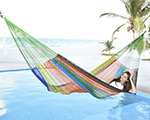 Cielo Hammocks Ideal Kelly Large, nylon made