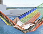 Cielo Hammocks Ideal Kelly Large, nylon made