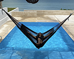 Cielo Hammocks Large Woven Black DuraSun®