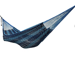 Cielo Hammocks Ideal Blue & Blue Large, cotton made