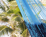 Cielo Hammocks Ideal Blue & Blue Large, cotton made