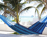 Cielo Hammocks Ideal Blue & Blue Large, cotton made