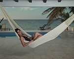 Cielo Hammocks Ideal Ecru XL, cotton made